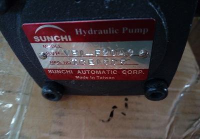 臺灣SUNCHI葉片泵 SVP-VC1-F40A2齒輪泵 SVP-VB1-F20A3液壓泵
